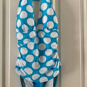 NWT Ralph Lauren Polka Dot One Piece Suit